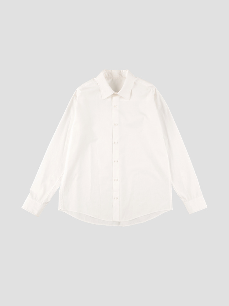 WHITE CLASSIC COUTURE SHIRT  설밤 화이트 클래식 쿠튀르 셔츠 - 아데쿠베